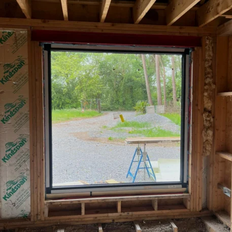 uPVC Windows Salamander greenEvolution 76 3D