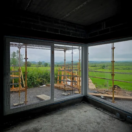 PVC-Fenster und Hintertüren IDEAL 7000 | Wikęd Stahltüren Modell 49 Produktlinie: OPTIMUM TERMO | uPVC Schiebetüren Aluplast Smart Slide | Galway | #509
