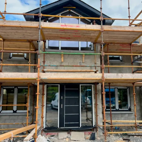 PVC-Fenster, Türen, Balkontüren und Garagentore Salamander greenEvolution 76 3D | Wikęd Steel Doors Modell 26J Produktlinie: OPTIMUM TERMO | Kilkenny | #505