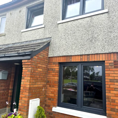 uPVC Windows Salamander BluEvolution 82 | Wikęd Steel Doors model 25 Product line: OPTIMUM TERMO