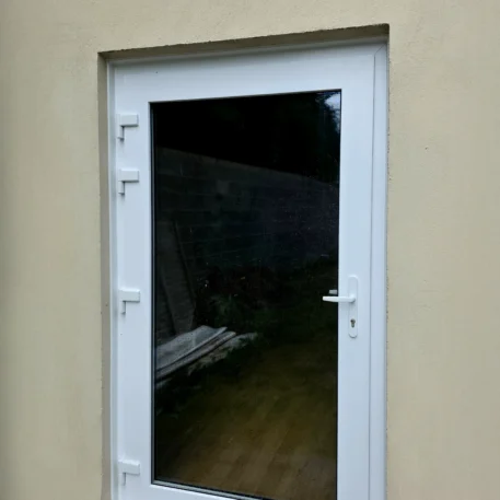 uPVC Doors Salamander greenEvolution 76 3D