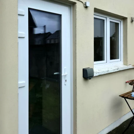 uPVC Windows and Doors Salamander greenEvolution 76 3D