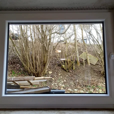 uPVC Windows Salamander greenEvolution 76 3D