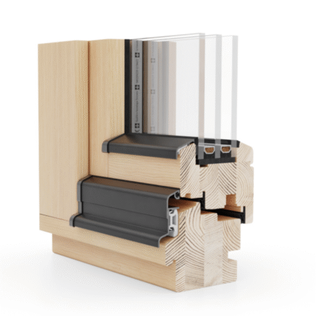 Holzfenster Naturo 92