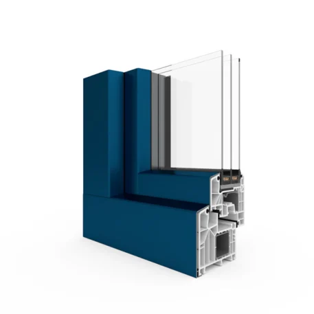 Kunststoff-Alu Fenster IDEAL 8000
