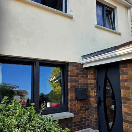 uPVC Windows and French Doors Salamander BluEvolution 82 | Wikęd Steel Doors model 31 Product line: OPTIMUM TERMO | Dublin | #530