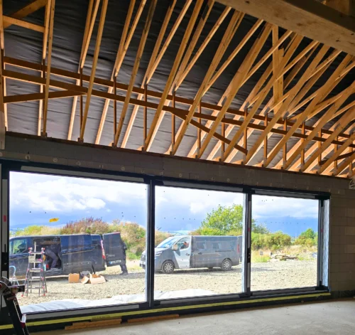 Aluminium Sliding Doors MB-77HS Monorail