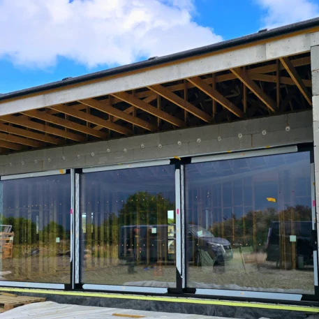PVC-Fenster Ideal Neo Energeto | Aluminiumtüren Aluprof MB-86N Despiro Modell DP5 Wärmeschutzsystem | PVC-Türen Ideal NEO | Aluminium-Schiebetüren MB-77HS Monorail | Wexford | #543