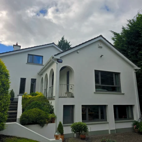 uPVC Windows Salamander greenEvolution 76 3D