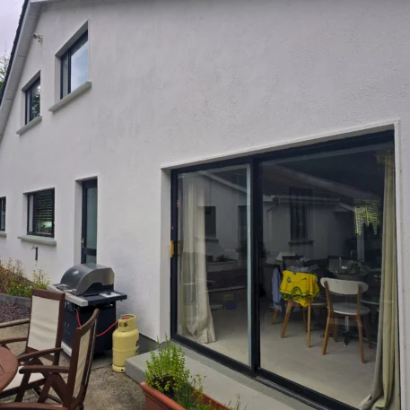 uPVC Windows and Back Doors Salamander greenEvolution 76 3D | uPVC Sliding Doors EvolutionDrive Plus+ Smart