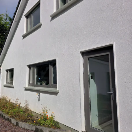 uPVC Windows and Back Doors Salamander greenEvolution 76 3D