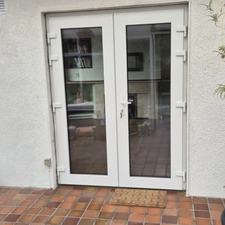 uPVC French Doors Salamander BluEvolution 82