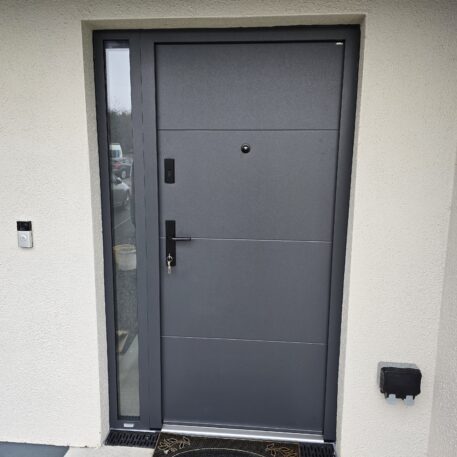 PVC-Türen Salamander greenEvolution 76 3D | Wikęd Stahltüren Modell 26I Produktlinie: PRIMA TERMO | Roscommon | #552