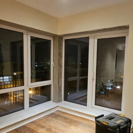 uPVC Windows and Balcony Doors Salamander greenEvolution 76 3D | Dublin | #561