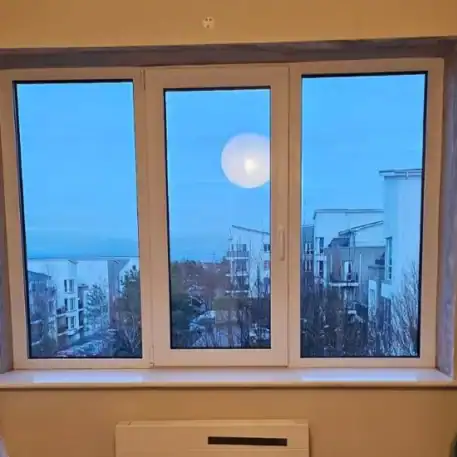 uPVC Windows Salamander greenEvolution 76 3D