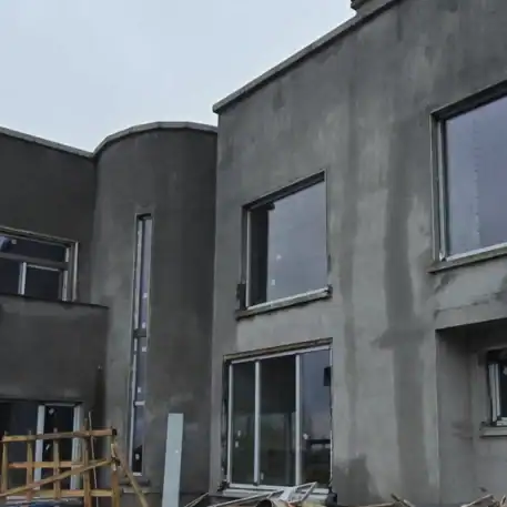 uPVC Windows and Back Doors Salamander greenEvolution 76 3D | Wikęd Steel Doors Masterline 01 | uPVC Sliding Doors EvolutionDrive Plus+ Smart | Mayo | #566