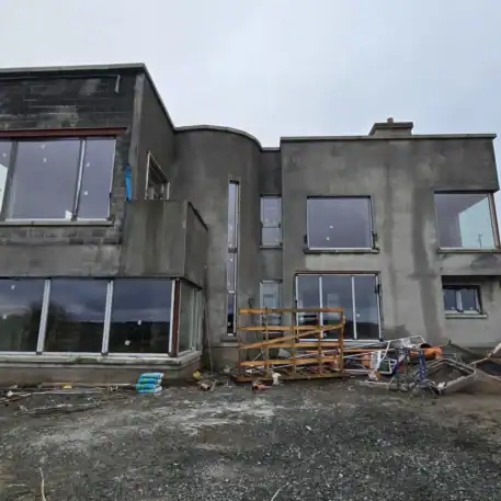 uPVC Windows and Back Doors Salamander greenEvolution 76 3D