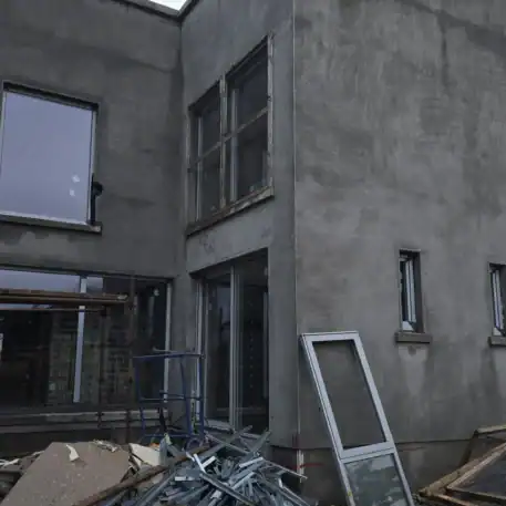 uPVC Windows and Back Doors Salamander greenEvolution 76 3D