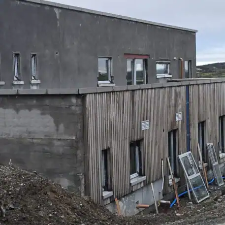 uPVC Windows and Back Doors Salamander greenEvolution 76 3D