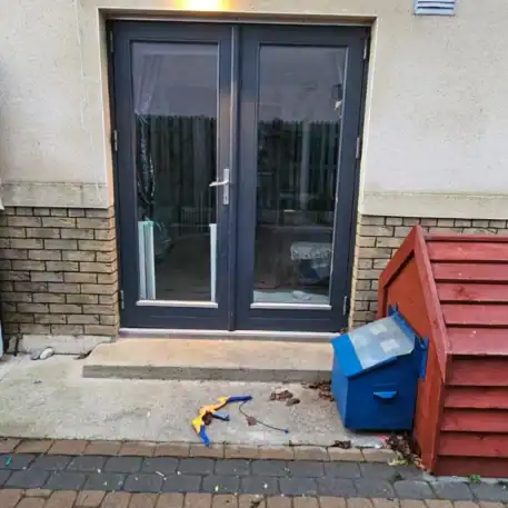 uPVC French Doors Salamander BluEvolution 82