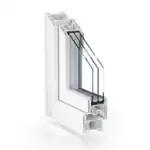 uPVC Window Kommerling 76 AD Casement White