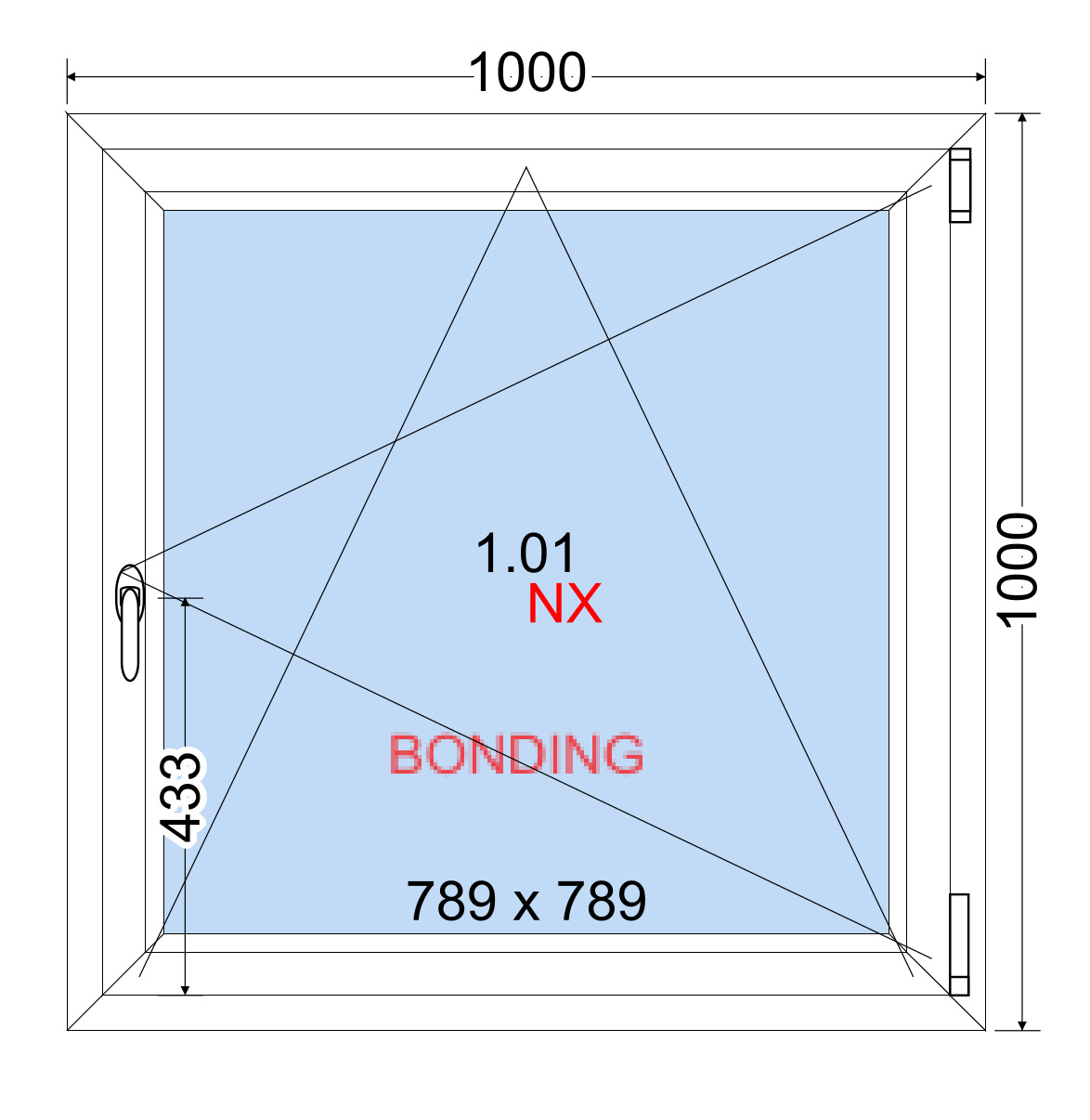 Tilt and turn window