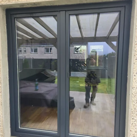 uPVC French Doors Salamander BluEvolution 82 